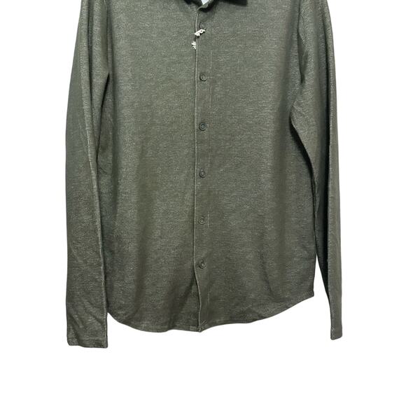 Vintage Original Up Shirt Long Sleeve Weatherproof Breathable Green Small NWOT - Picture 3 of 8